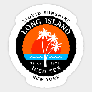 Long island iced tea - New York Sticker